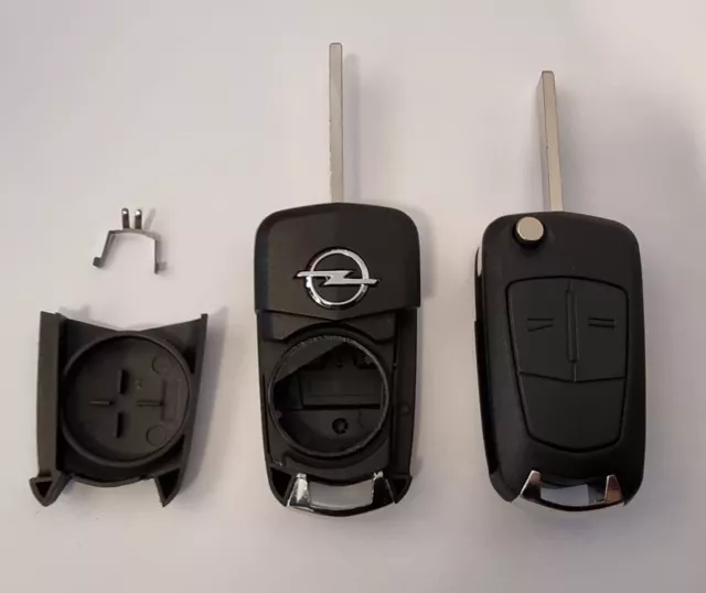 Guscio Chiave 2 Tasti Opel Corsa D Astra H Vectra Insignia Zafira Combo Meriva