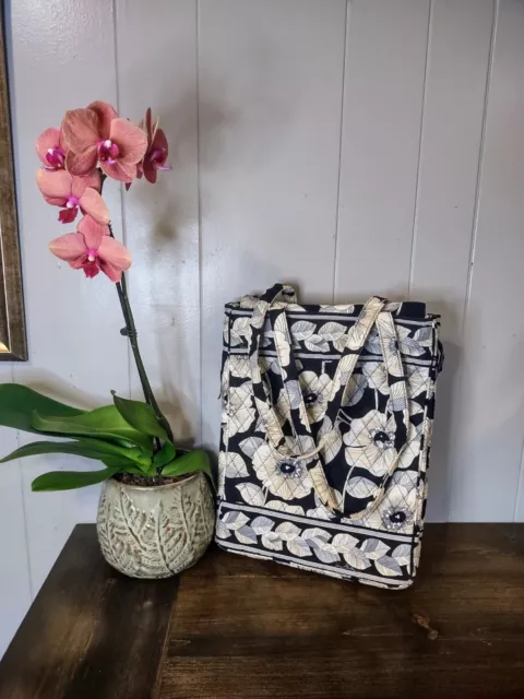 Vera Bradley Vertical Laptop Bag Computer Case in Retired Camellia Pattern