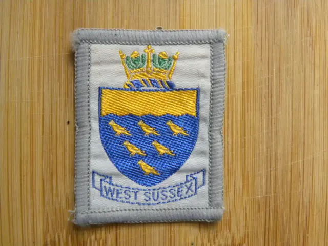 UK Scouting District Badge West Sussex