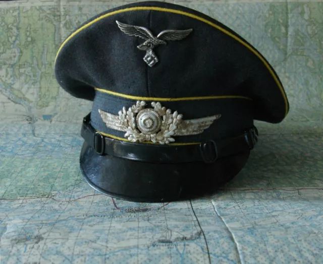 Luftwaffe Schirmmütze Fliegendes Personal
