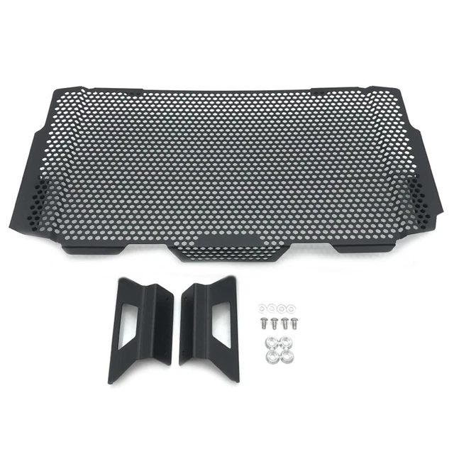 Grille Radiateur Aluminium Noir Pour Honda CB650F/CB650R 2014-2024 - Protection Contre Pierres
