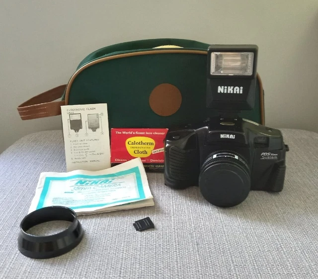 Cámara Nikai 35Mm Viene Con Flash Y2K Vintage Retro