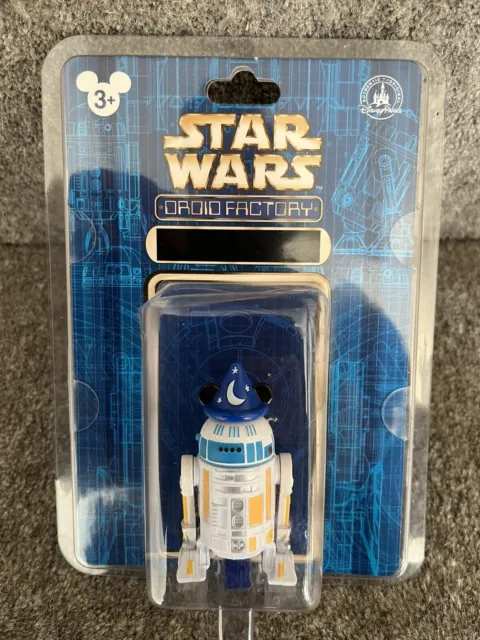 Modellino droide personalizzato giocattolo di fabbrica Star Wars Disney Parks nuovo in confezione
