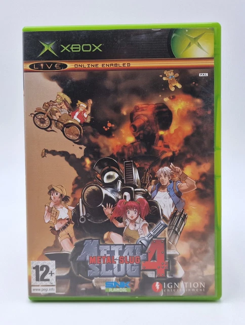 METAL SLUG 4 & 5 ( Microsoft XBOX) Discs Only Tested $19.99