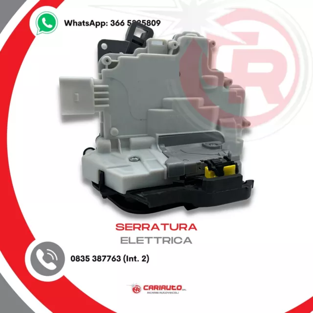 Serratura Elettrica Porta Anteriore Sinistra Audi A3 8P1, A4 B7, A6 8E1837015AA