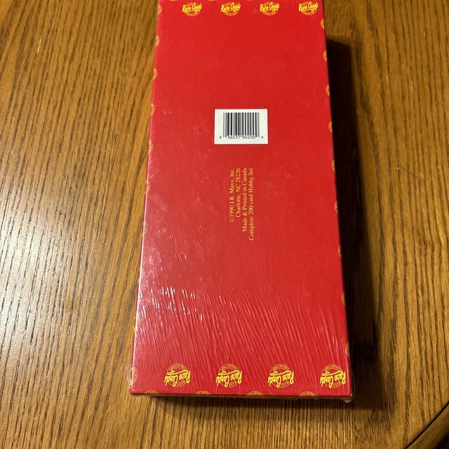 NASCAR MAXX RACE Cards 1990 Edition Complete 200 Card Hobby Set Red Box