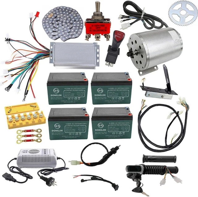 48V 1800W BRUSHLESS Electric Motor Full Kit Controller for Go Kart ATV