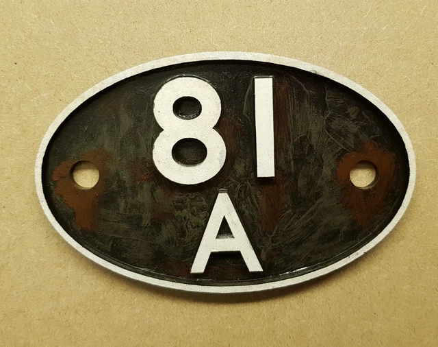 VOLLE GRÖSSE NACHBILDUNG SCHUPPENPLATTE 81A (ALTE EICHE GEMEINSAM) 176 mm x 116 mm (1950 - 73)