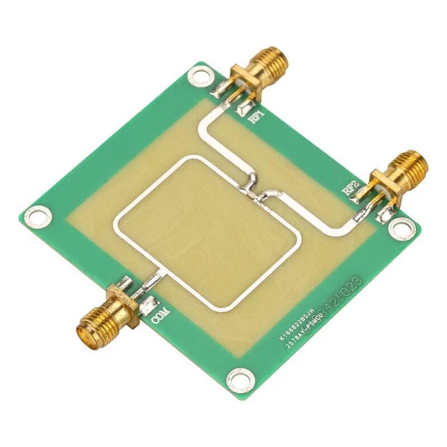 Digitaler 2-Wege-Koaxialkabel-Splitter, 30–1000 MHz Frequenz, HF-Leistungsteiler