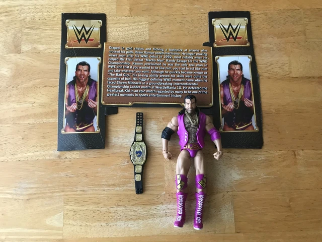 WWE MATTEL ELITE Razor Ramon Defining Moments Series 6 Hall WWF WCW NWO ...