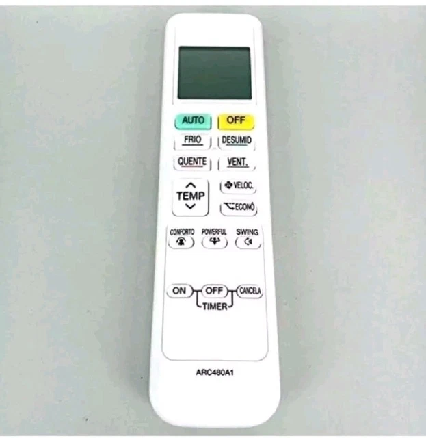 Télécommande Climatiseur DAIKIN - Modèle ARC452A1/ARC452A16/17/18 - Neuf (infrarouge)