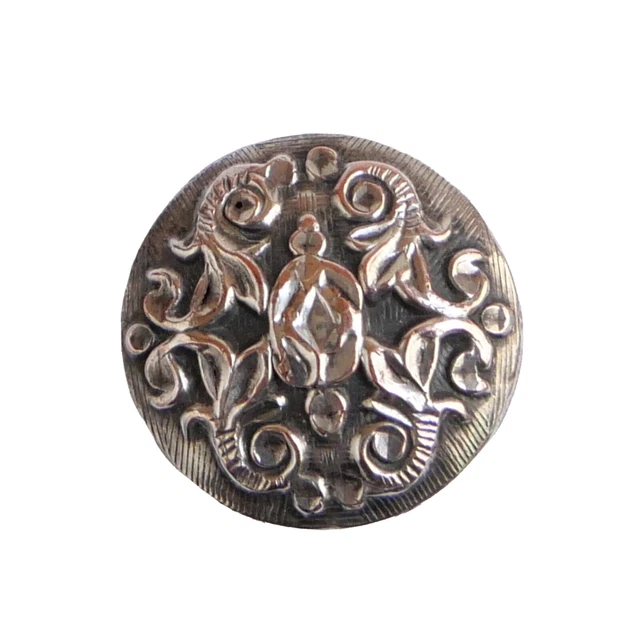 BOUTON DE MEUBLE BRONZE VIEILLI 30MM