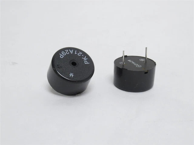 228958 New-No Box; Mallory Sonalert PK-21A29PQ Lot-2 Indicator Buzzer 12V; 18mA