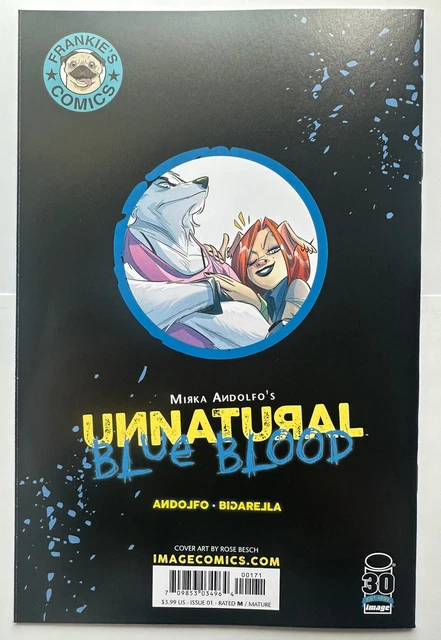 UNNATURAL BLUE BLOOD #1 Variante Rosa Sch Virgin 2022 EUR 33,64 ...