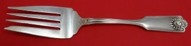 Fiddle Shell by Frank Smith Sterling Silver Cold Meat Fork 7 1/2" Serving