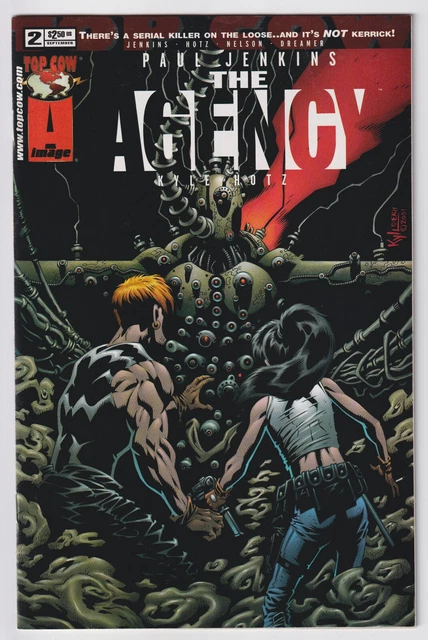 Top Cow Productions! Paul Jenkins The Agency! Issue #2!