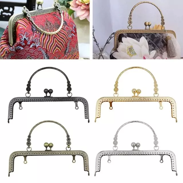 Kiss Clasp Metal Purse Frame Bag Lock Closure Clutch  Handbag Accessories