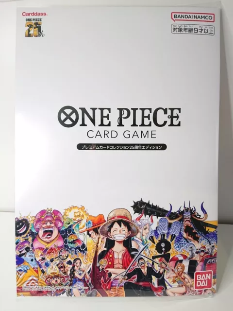 ONE PIECE Card Game 25th Anniversary Premium Card Collection Bandai Japan NEUF