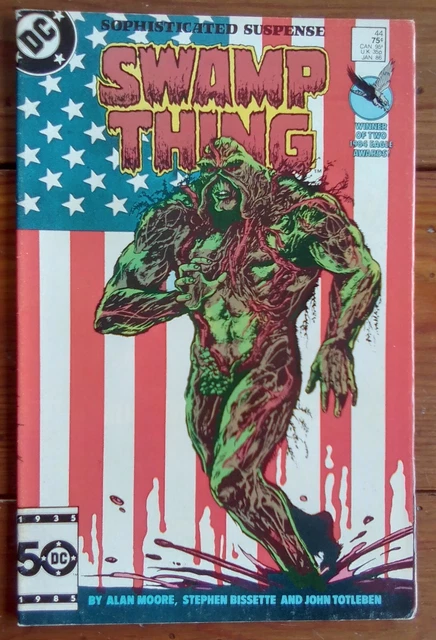 The Saga Of Swamp Thing 44, Alan Moore, Dc Comics, January 1986, Fn