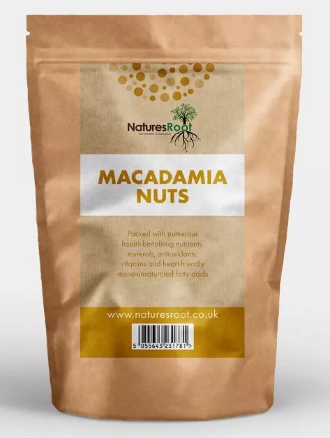 Organic Macadamia Nuts - Freshest | Natural | Whole | Premium Quality | Unsalted