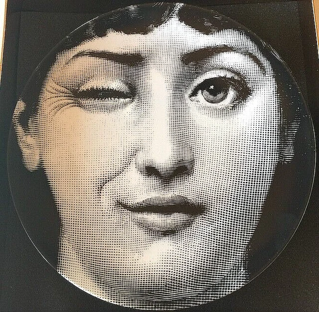 Fornasetti T&V Plate 130 Tema e Variazioni Original
