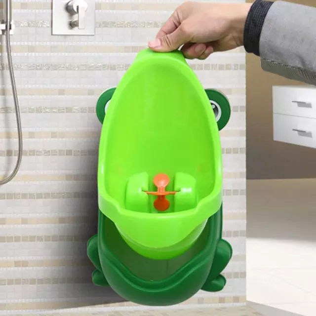 Frog Children Potty Toilet Training Kids Urinal Boys Pee Trainer Bathroom Aiming