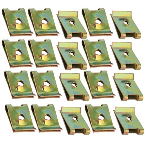 20 Dadi A U Per Viti M6 - 20mmx16mm, Acciaio Zincato, Per Mobili E Auto - Foto 10