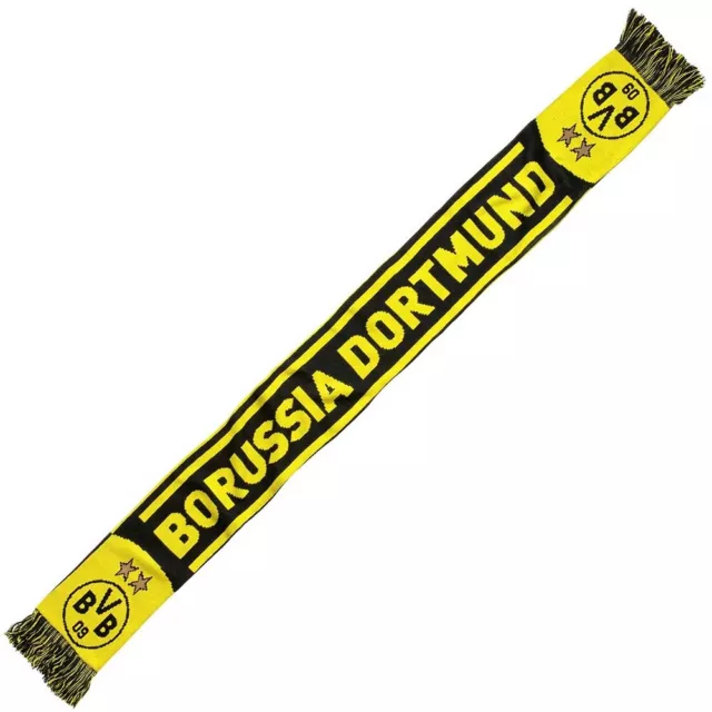 BVB Schal Borussia Fanschal Signal Iduna Park BVB Logo Schrift 150x17 Fanartikel