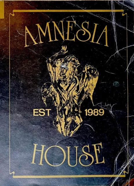 Amnesia House Birthday Party at Donington Park Oct 12th 1991 Rave Flyer
