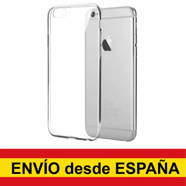 Funda Carcasa Transparente Silicona Para IPHONE 5 5S SE 6 6S 7 8 X XS XS MAX