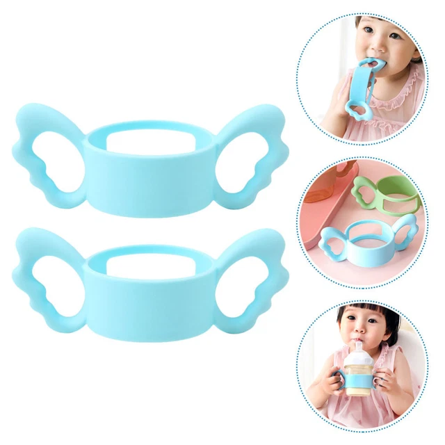 2pcs Fütterungsflasche Griff Grips Baby Feeder Flasche Grip
