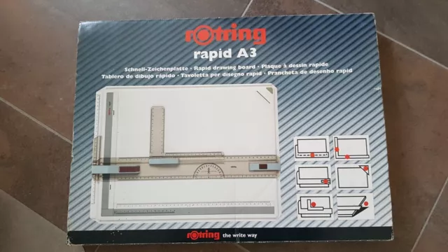 Rotring rapid A3 Schnell-Zeichenplatte kaum benutzt