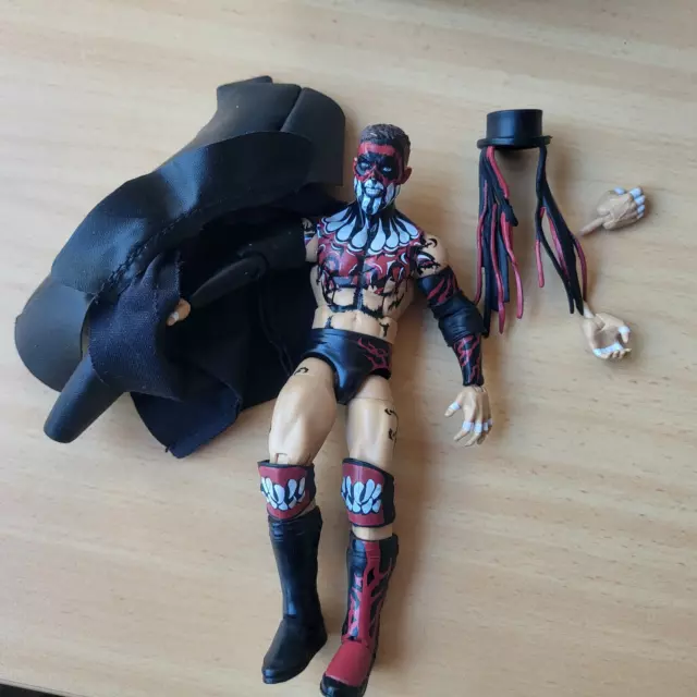 WWE 18cm Wrestling Figur -  Fin Balor   bewegliche Actionfigur  Mattel  mit Hut