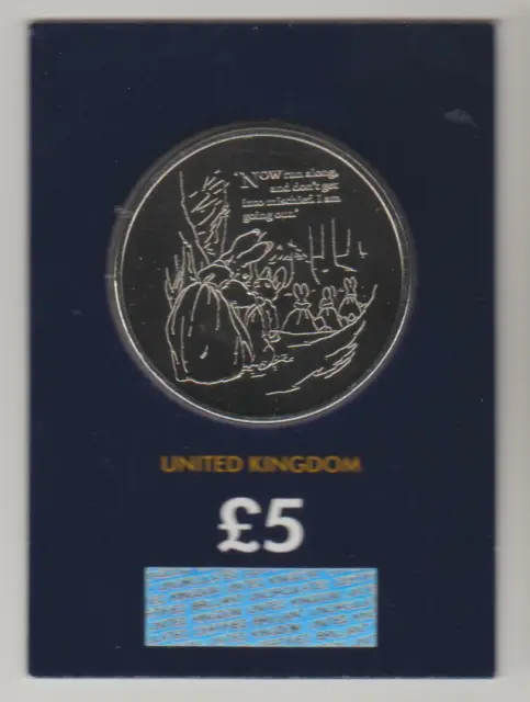 2021 UK Tales of Peter Rabbit™ CERTIFIED BU £5 Coin (Brilliant Uncirculated)
