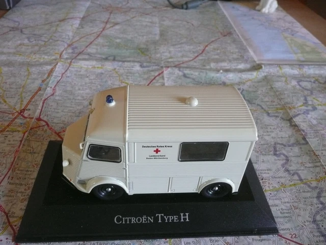 Altaya 1:43 Citroen Type H Dioramaset vente en crêpe Ixo CK9991094