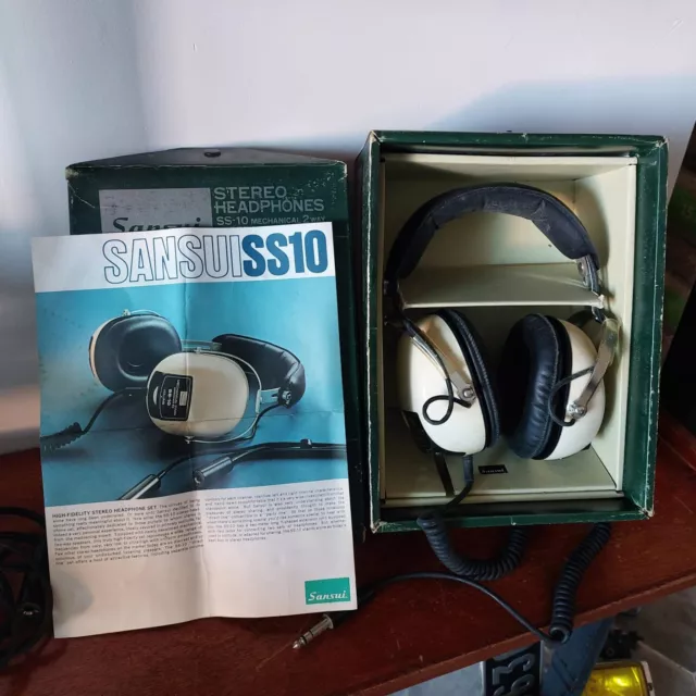 Sansui Stereo Headphones SS-10