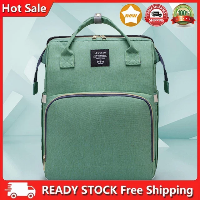 Portable Baby Bags Large Capacity Waterproof Unisex Stroller Strap for Moms Dads