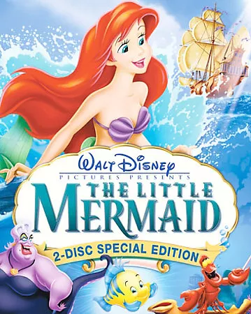 DISNEYS LITTLE MERMAID (DVD, 2006, 2-Disc, Platinum, VG)