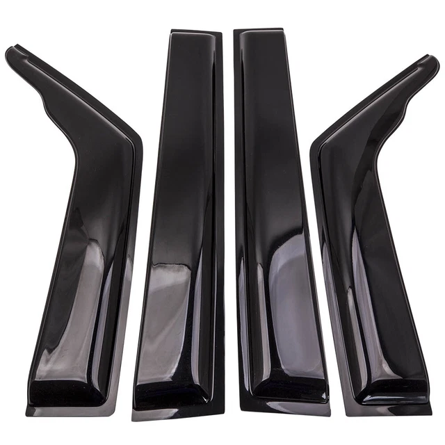 4x Weathershield Window Sun Visors for Patrol GQ Y60 1988-1997 Window Moulding