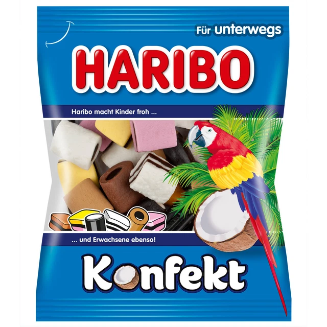 Haribo Lakritzkonfekt Süss Salzig Speziato Fruttato Combinazione 100g