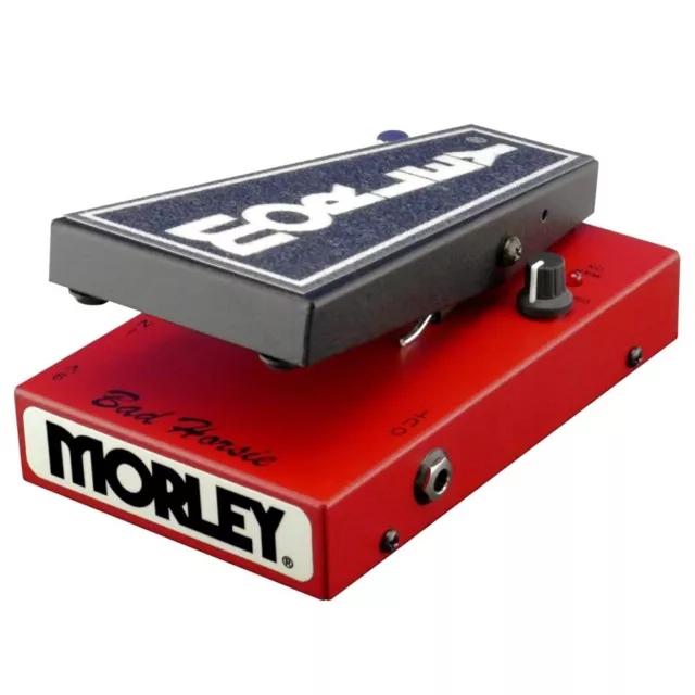 Morley 20/20 Bad Horsie Wah Wah Pedal Switch-less Operation, 2 Wah Modes, and Bu