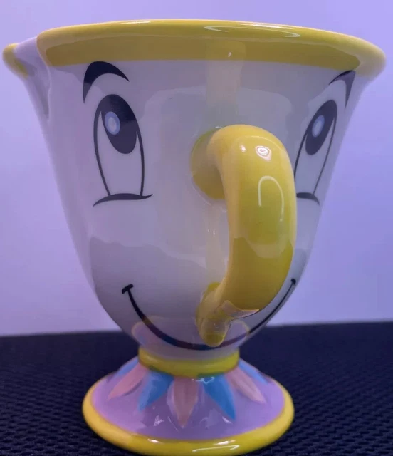 DISNEY BEAUTY AND The Beast Chip 20 Ounce Ceramic Tea Cup £13.22