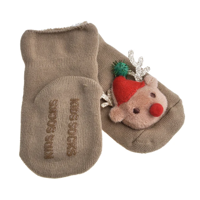 Pantofole antiscivolo bambini bambina ragazzi bambini bambini 0-12 mesi 7