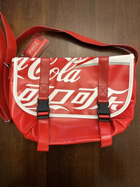 Rare, Coca Cola Vinyl Bag W/Chinese Writing New With Tags