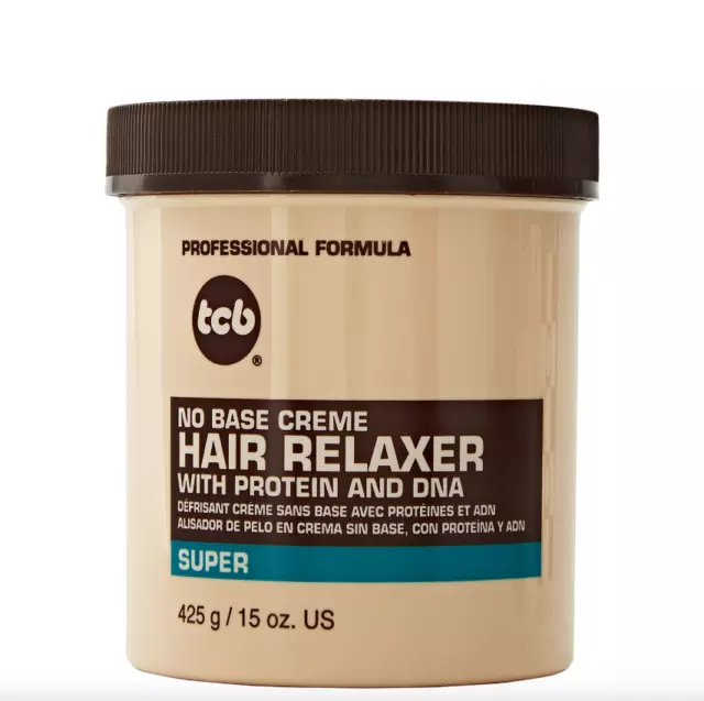 Tcb No Base Creme Hair Relaxer with Protein & DNA 15 Oz 425 g