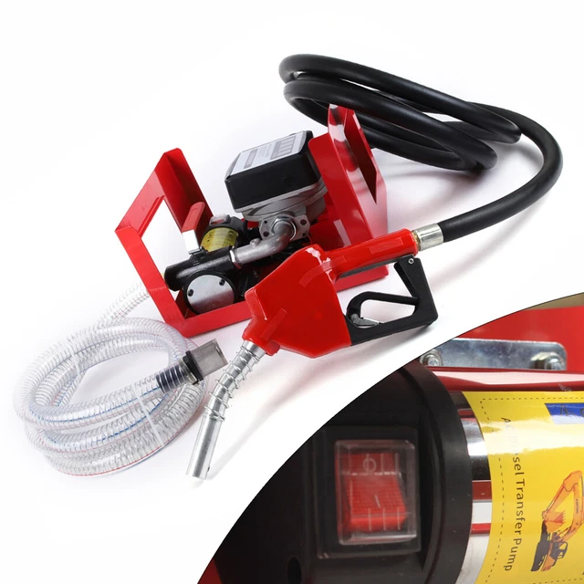 Pompa diesel pompa olio combustibile contatore autoadescante pistola automatica 50l/min 230V