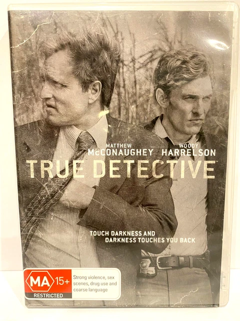 TRUE DETECTIVE. MATTHEW McCONAUGHEY, WOODY HARRELSON. DVD $2.35