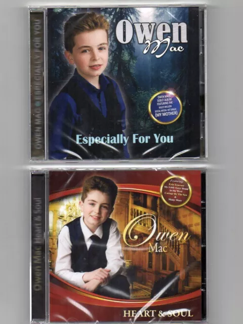 OWEN MAC 2CD Bundle - CD1 Especially For You & CD2 Heart & Soul