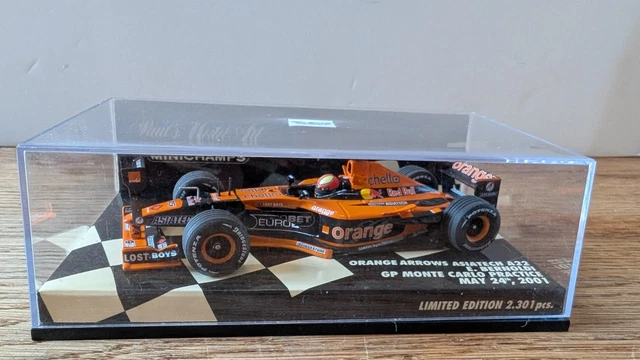 Minichamps 1/43 Orange Arrows Asiatech A22 Verstappen 400 010014 400010014