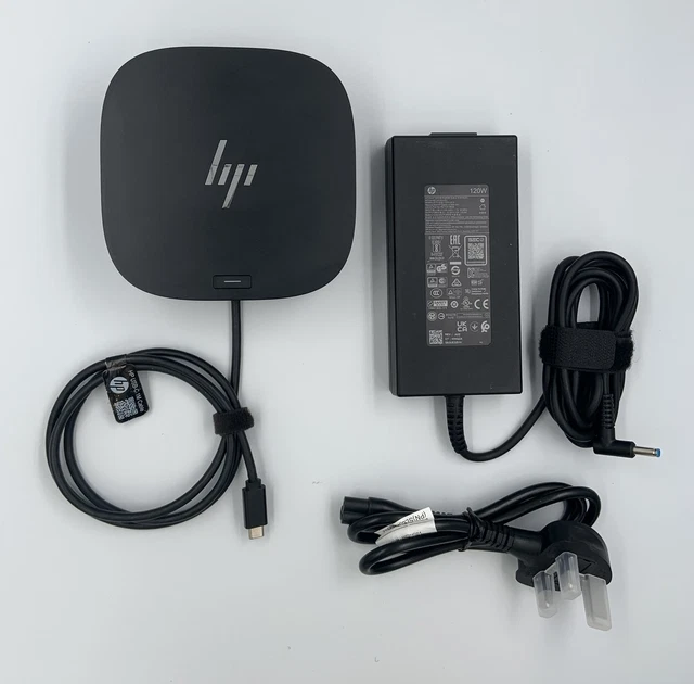 HP USB-C Dock G5 (HSN-IX02) 120W – Docking Station Con DisplayPort, HDMI, USB, Ethernet – Grado B